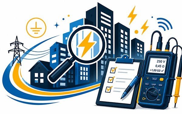 Pomiary elektryczne dla hal i magazynów Nasielsk